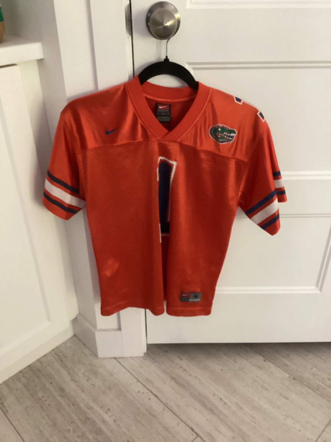 Nike Florida Gators Football Jersey #1 Orange Youth Medium - photo 3
