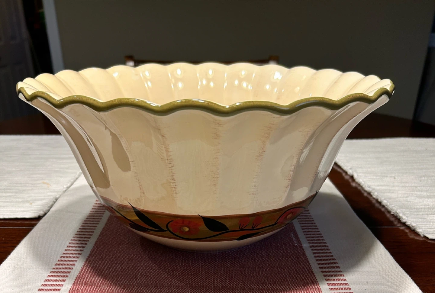 Decorative Serving Bowl