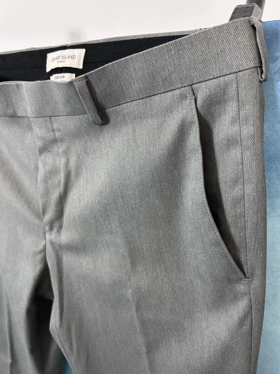 River Island Grey Dress Pants - 32R/81R - photo 3