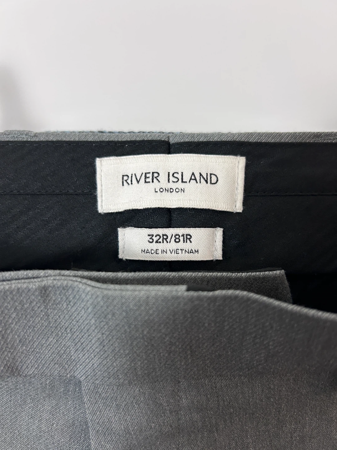River Island Grey Dress Pants - 32R/81R - photo 2