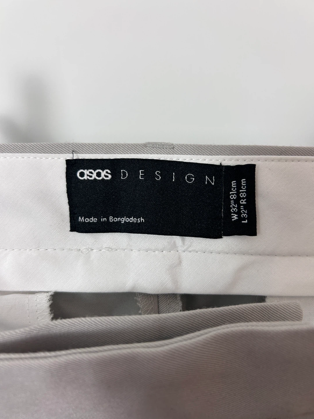 ASOS DESIGN Light Grey Suit Trousers - W32" L31" - photo 2