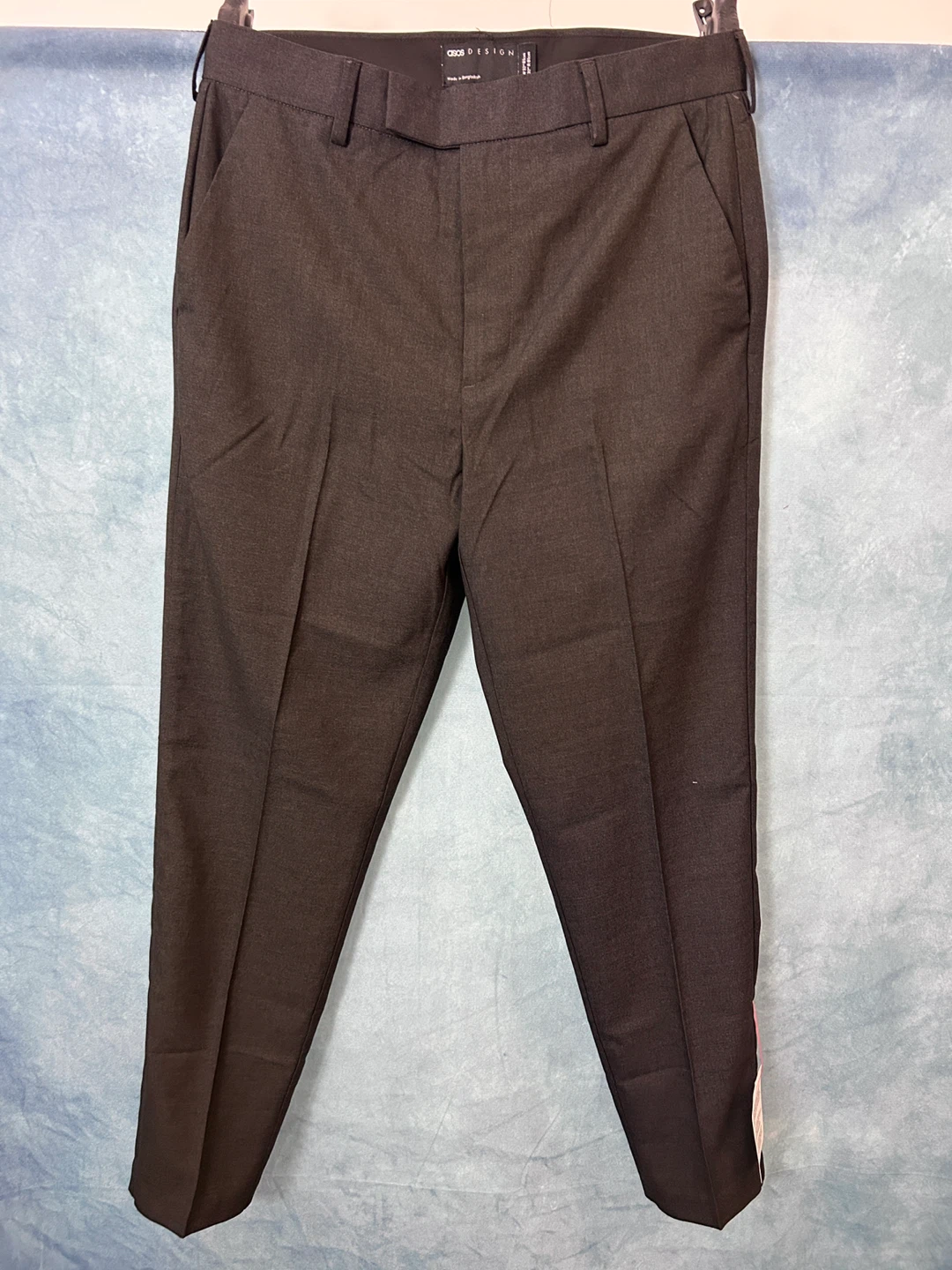 ASOS DESIGN Dark Grey Dress Pants W32 L32 - photo 2