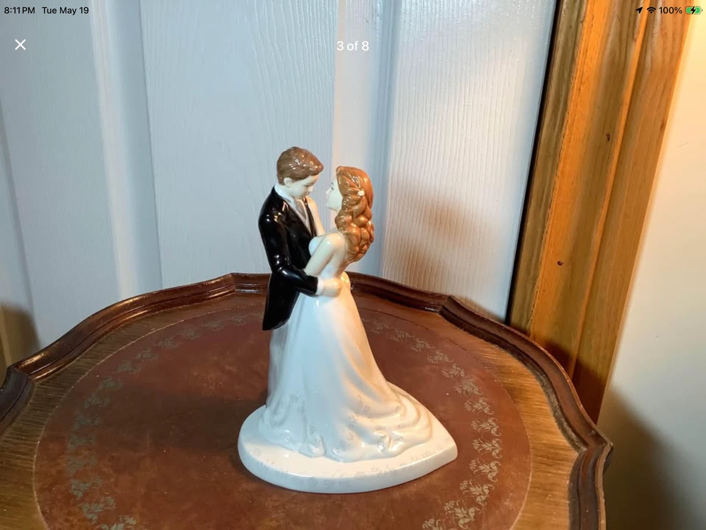 Royal Doulton’s China Cake Topper Figurine “Our Wedding Day” 🐞 - photo 3