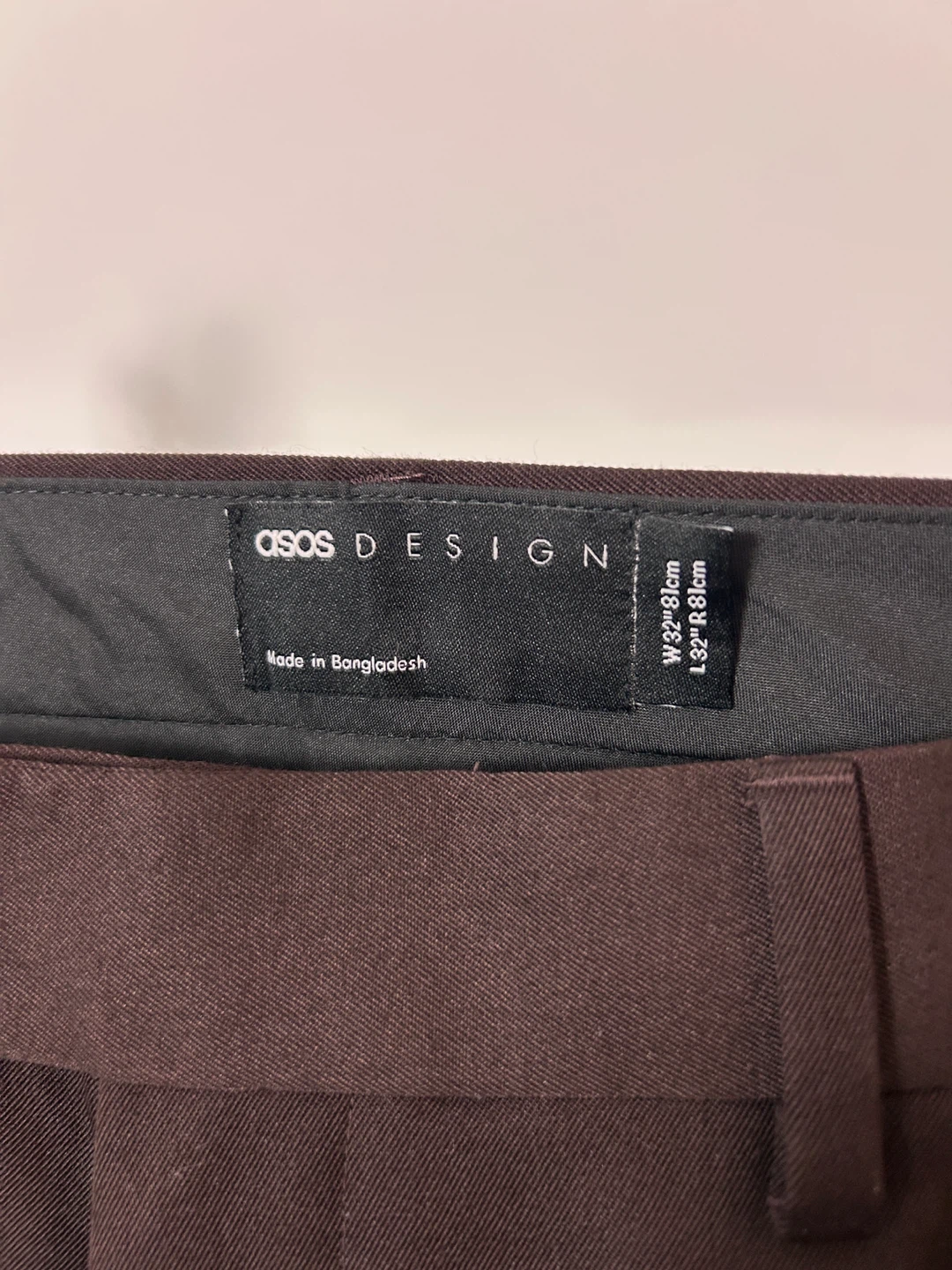ASOS DESIGN Brown Dress Pants W29" L32" - photo 2