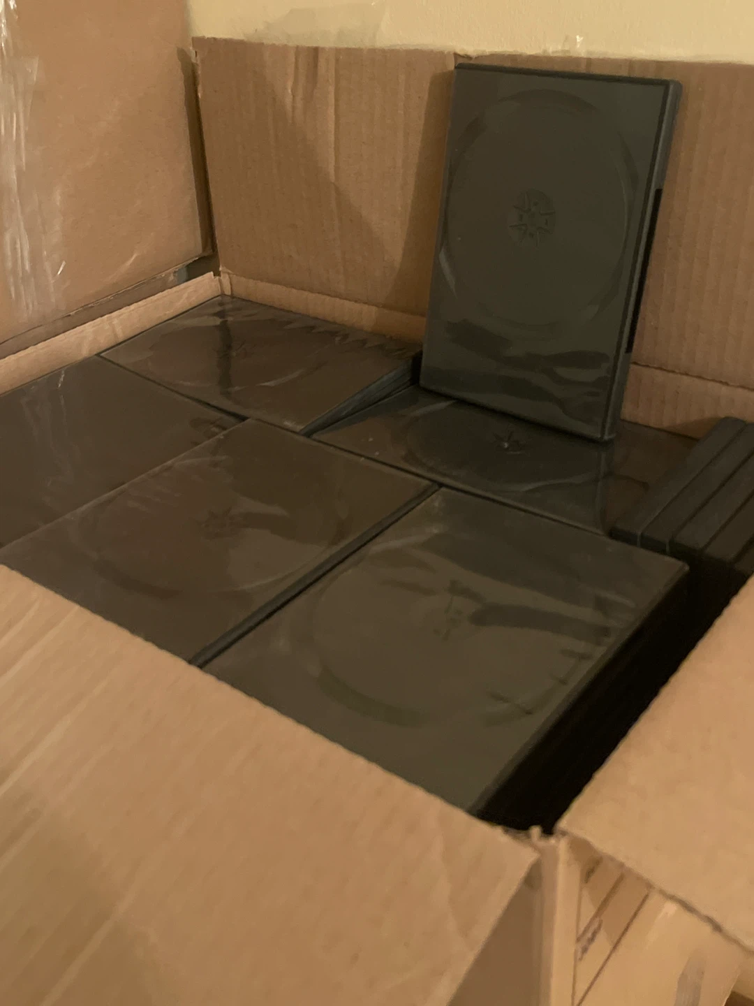 Black DVD Cases - 150 for $25