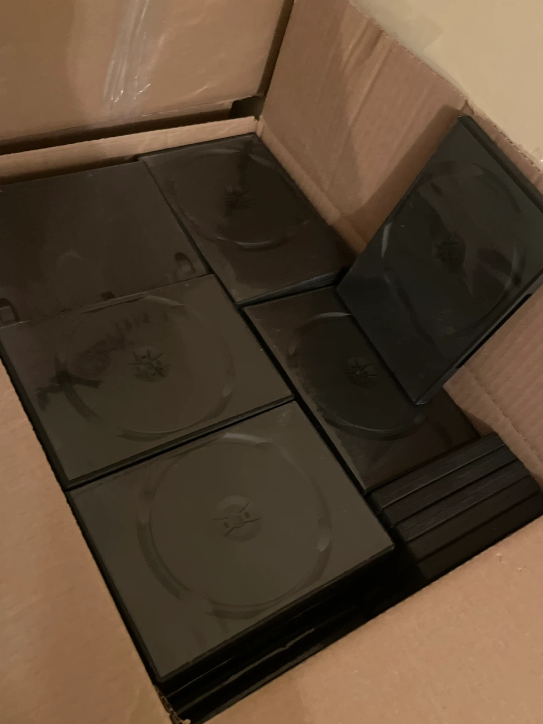 Black DVD Cases - 150 for $25 - photo 3