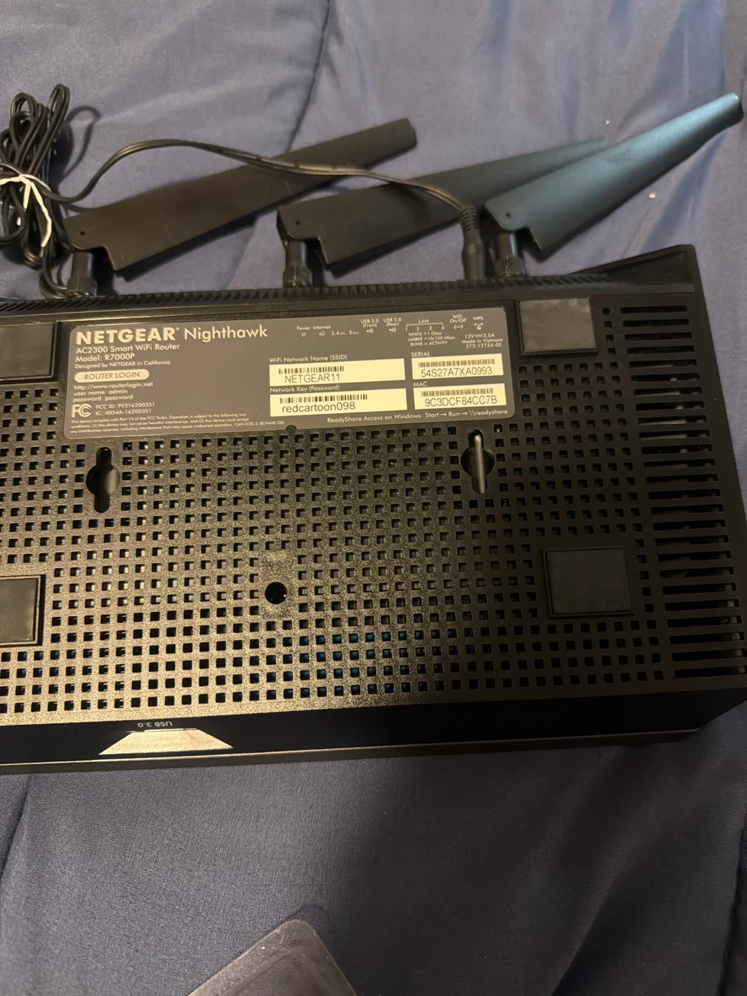 NETGEAR Nighthawk R7000p WiFi Router - photo 2