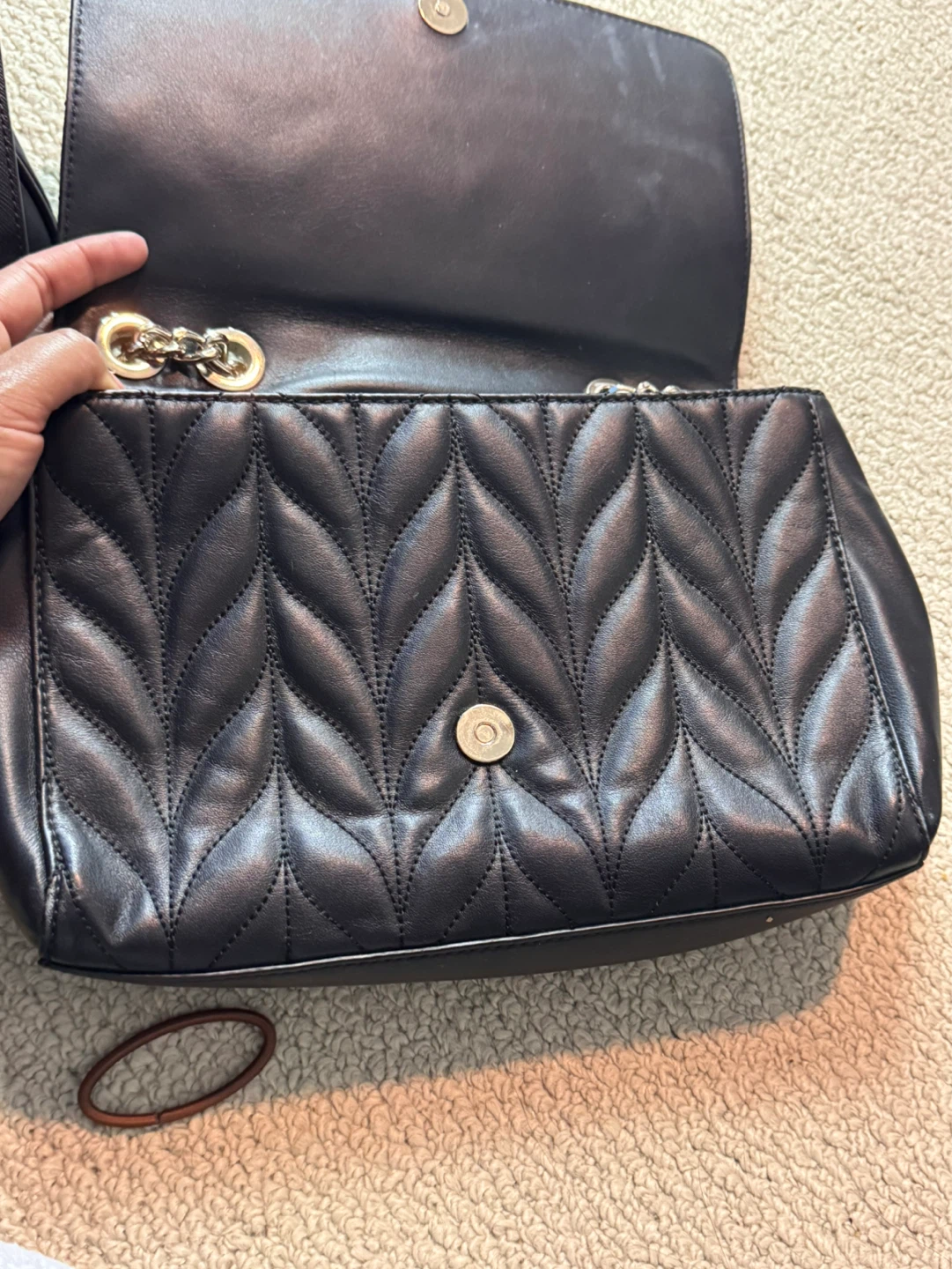 Kate Spade Black Quilted Leather Shoulder Bag - photo 3