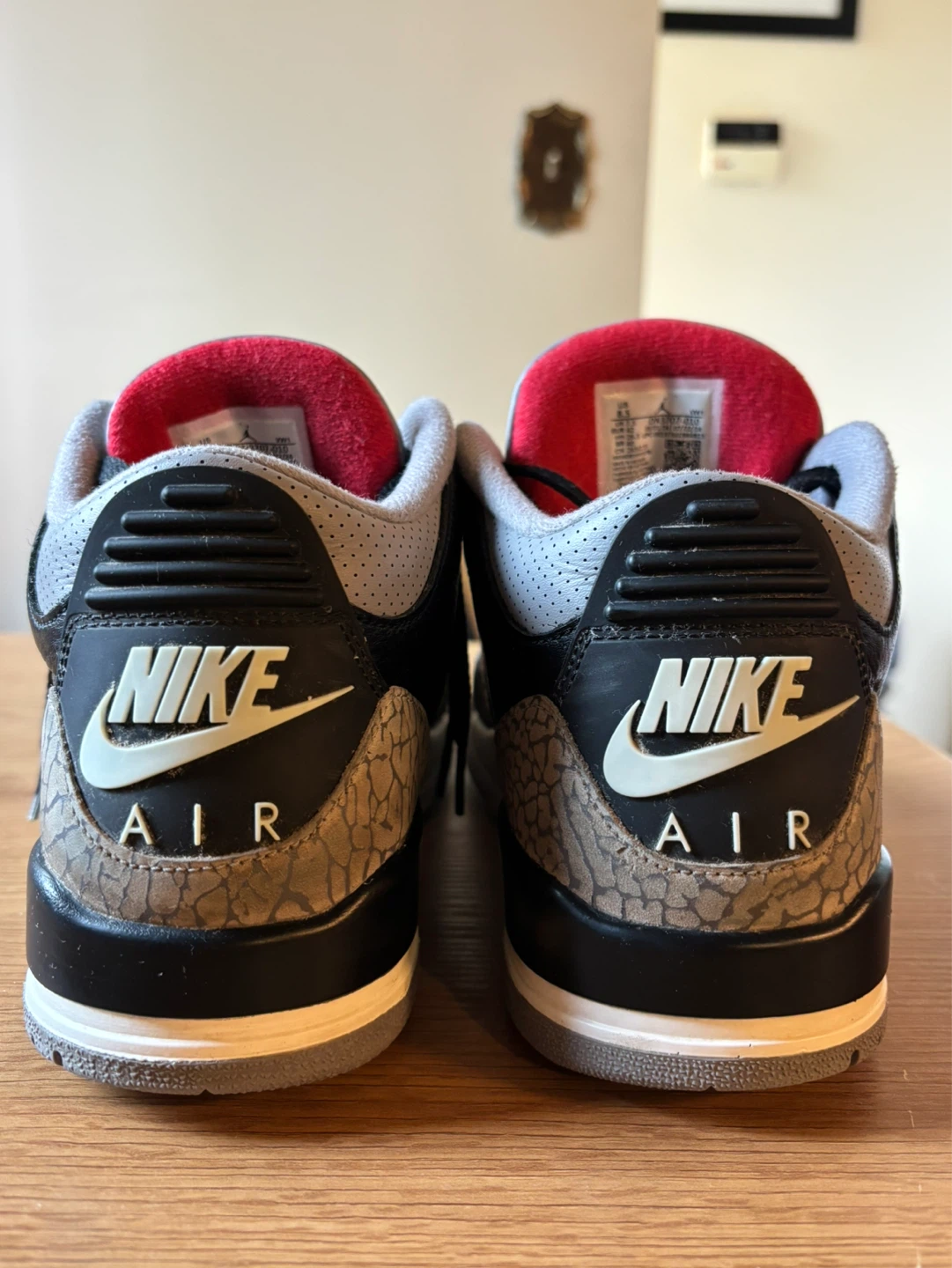 Nike Air Jordan 3 Black Cement - photo 3
