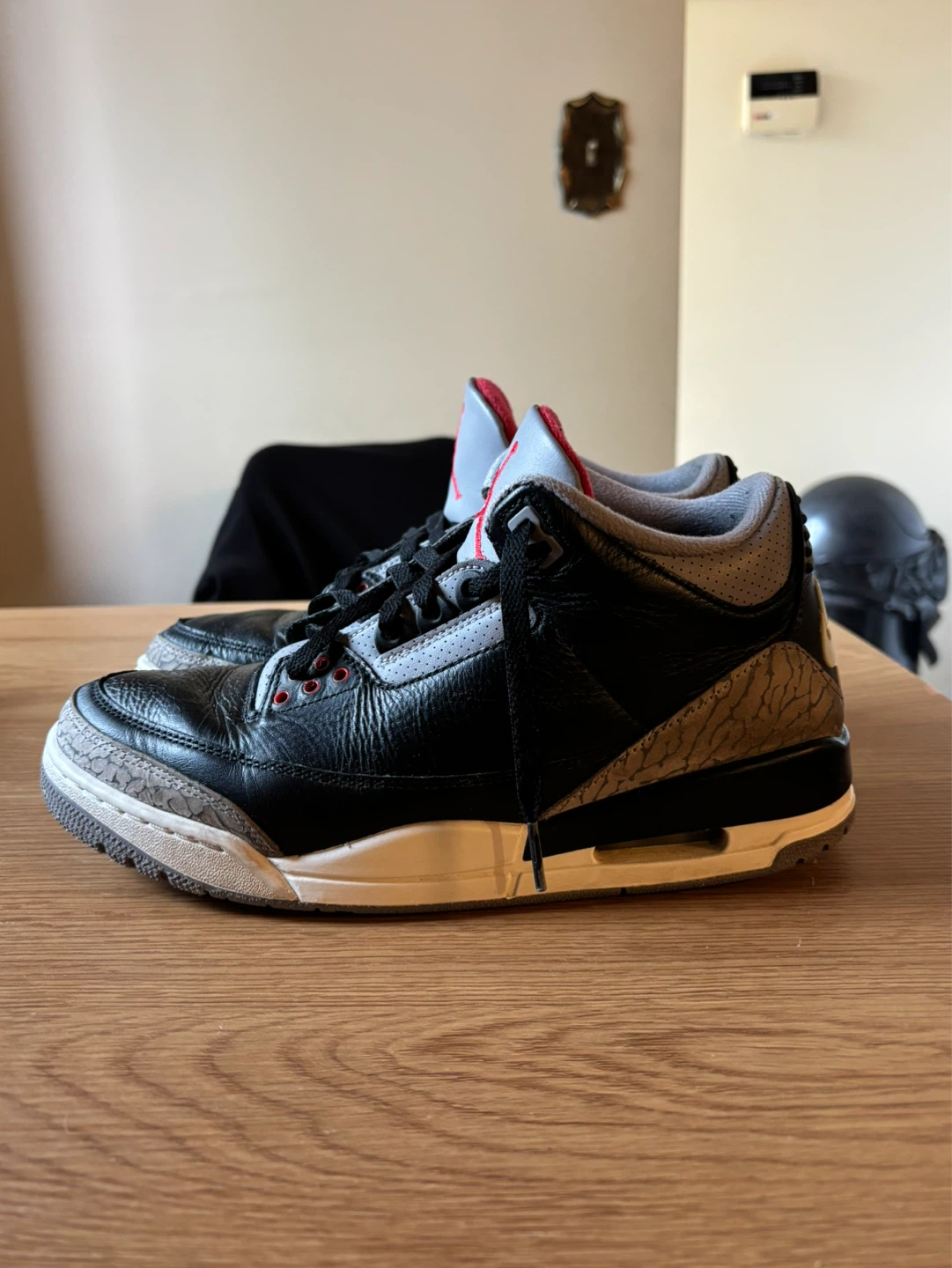 Nike Air Jordan 3 Black Cement - photo 2