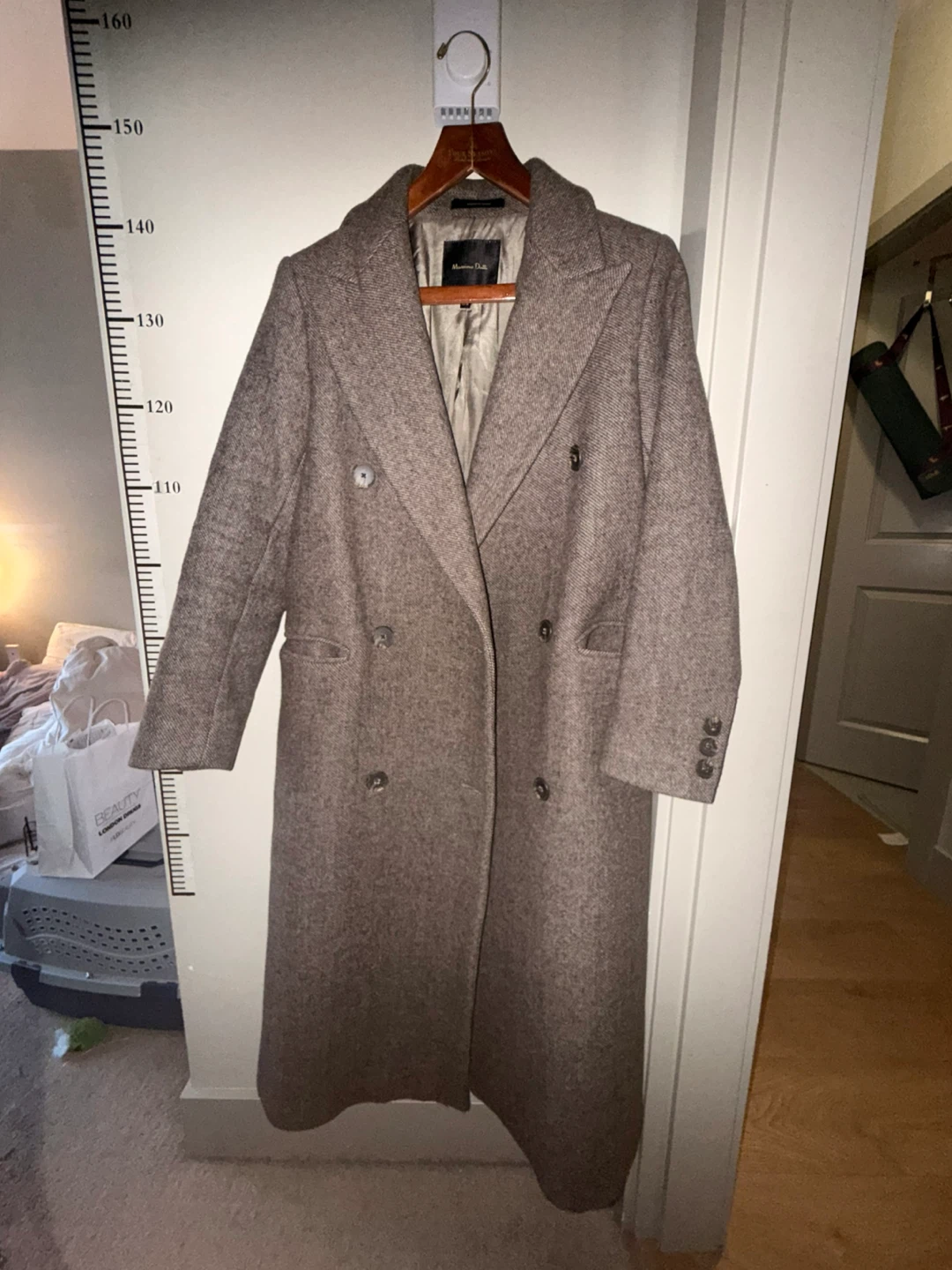 Massimo Dutti Wool Blend Coat