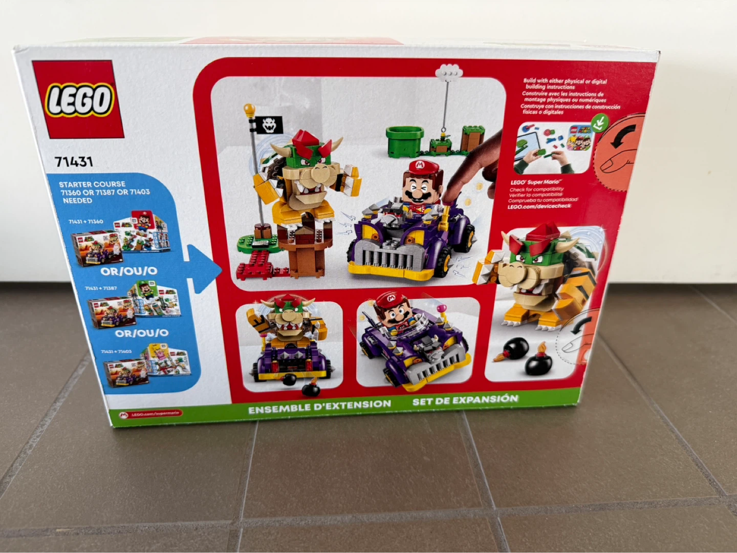 LEGO Super Mario 71431 Bowser's Muscle Car - photo 2