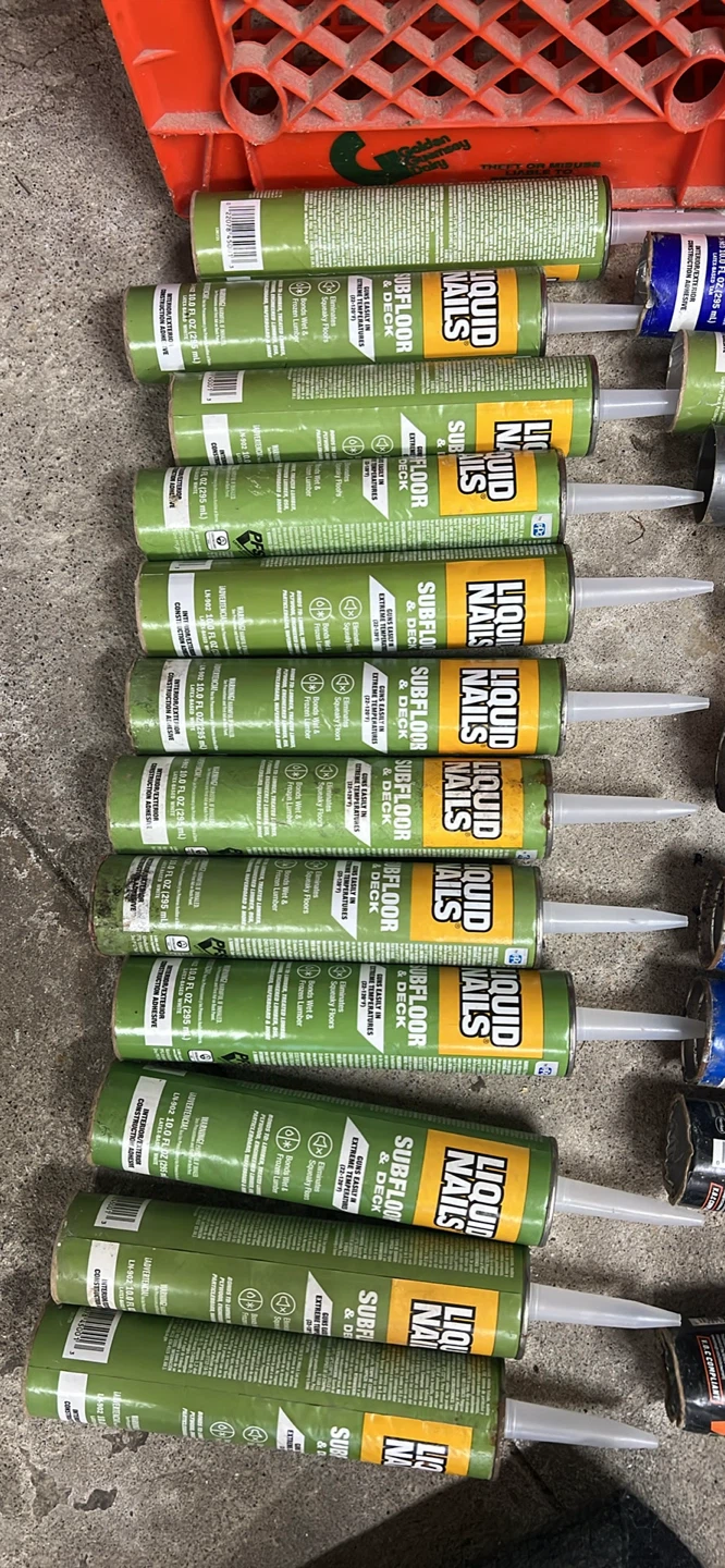 Various Construction Adhesives and Sealants