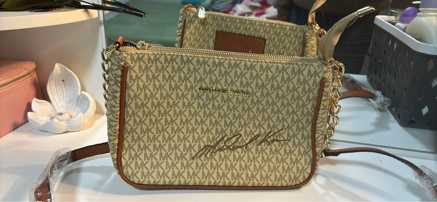Michael Kors Monogram Shoulder Bag