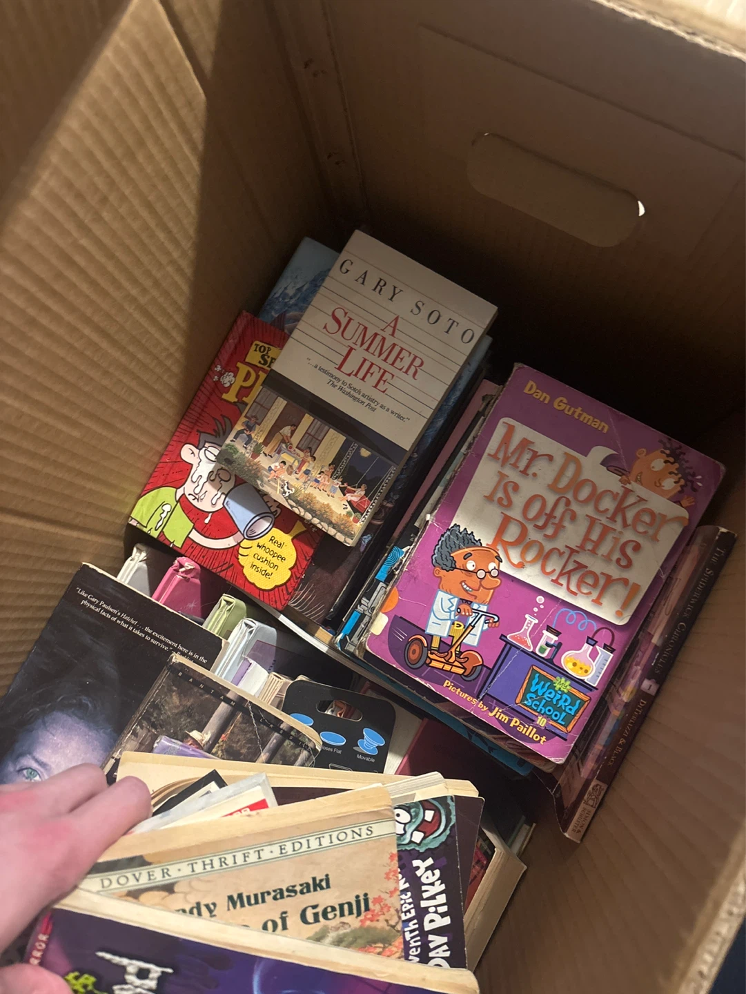 Large Box of Radom Books - photo 2
