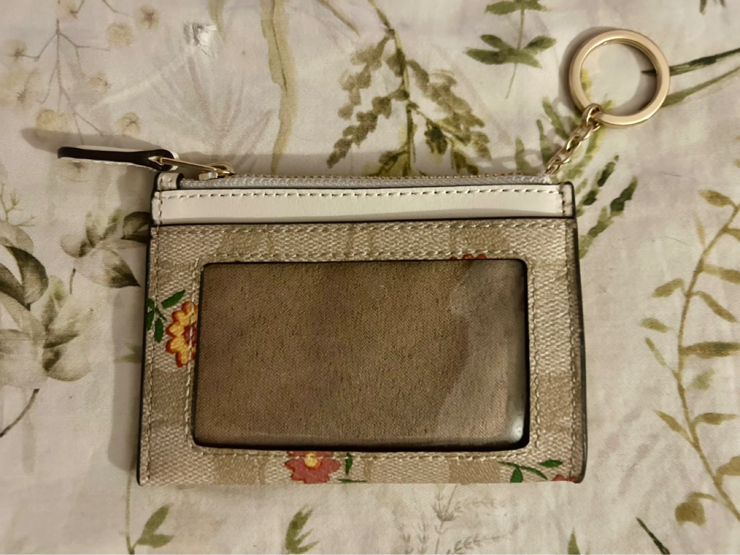 Coach Card Holder with Keychain - photo 2