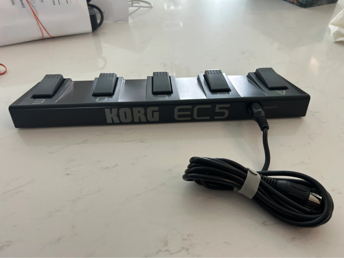 Korg EC5 External Controller 5-Switch Pedal - photo 2