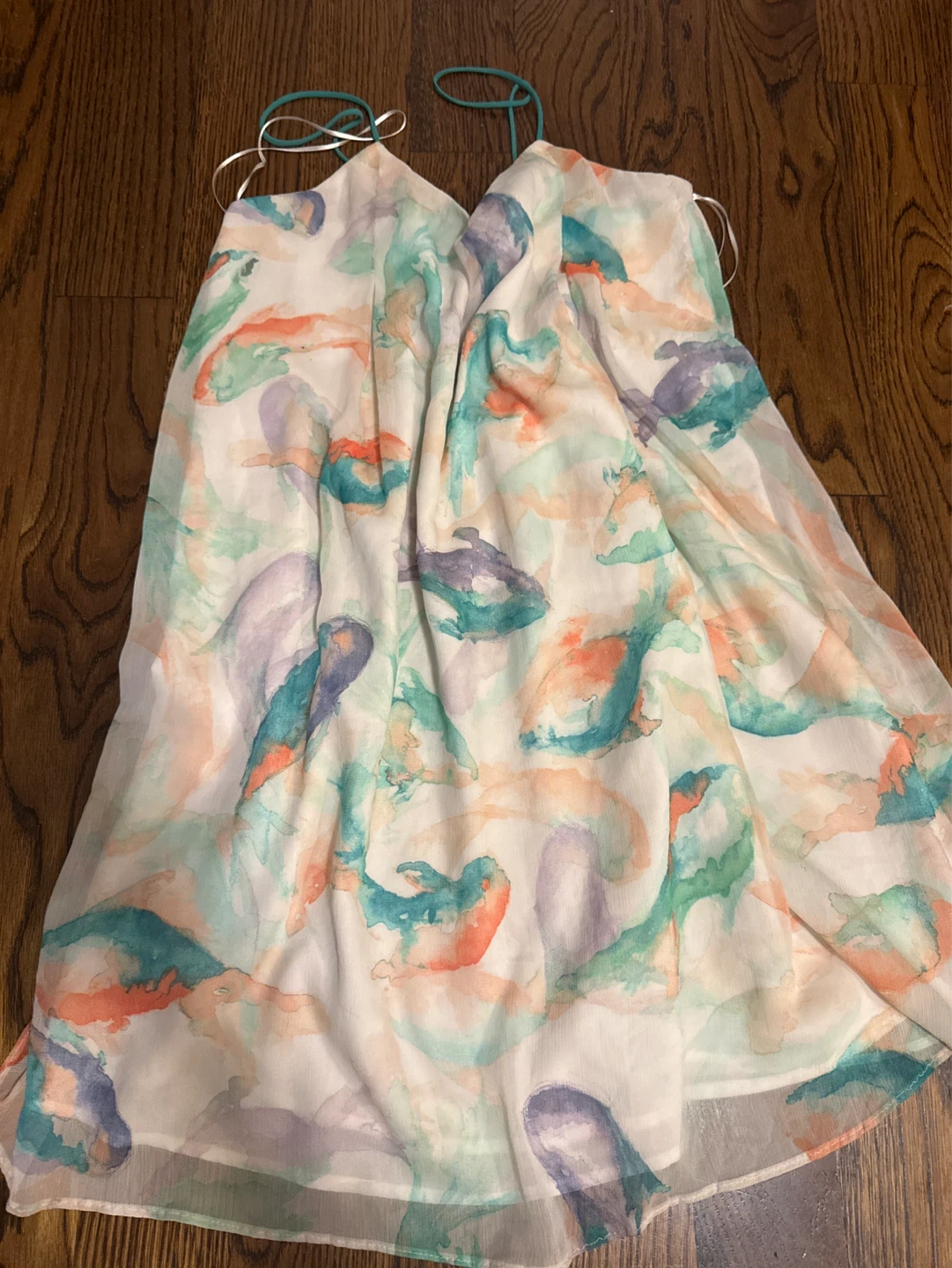 Zara Basic Women's Dress - Multicolor Pattern