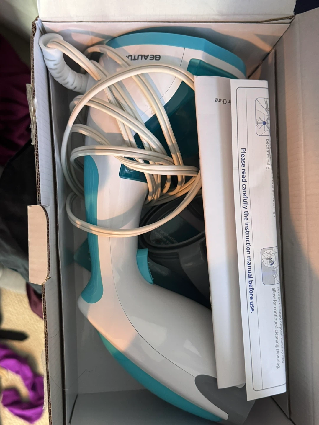 BEAUTURAL Handheld Garment Steamer - photo 2