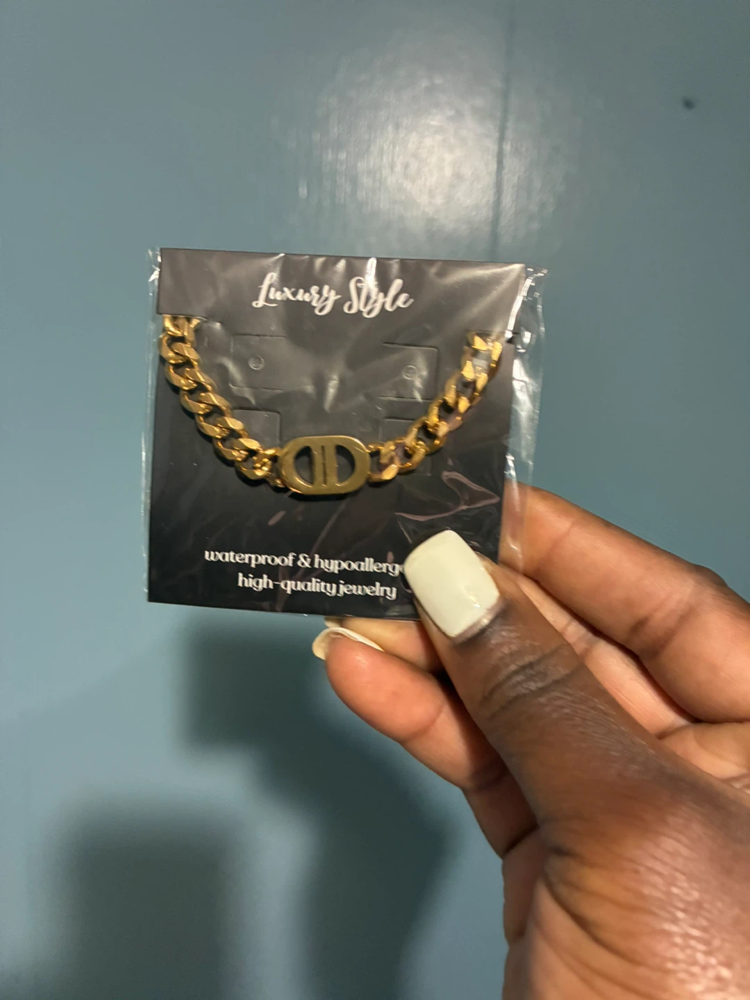 Luxury Style Gold Chain Bracelet - Waterproof & Hypoallergenic