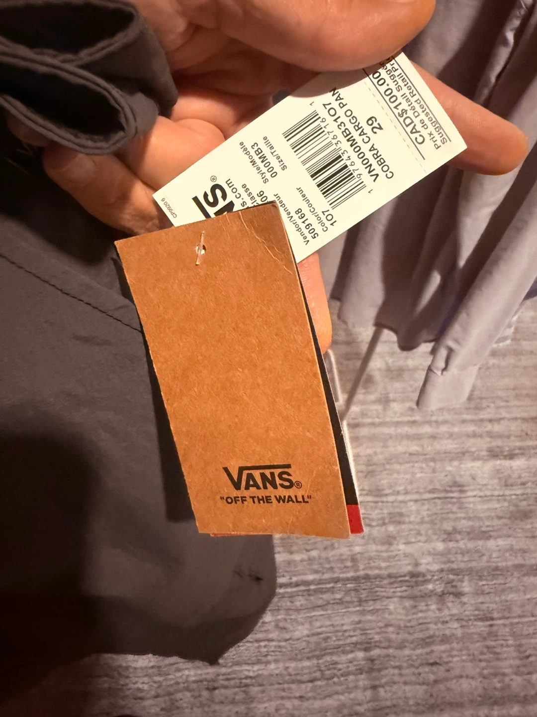 Vans "Off The Wall" Cobra Baggy Cargo Pants - Size 29 - photo 4