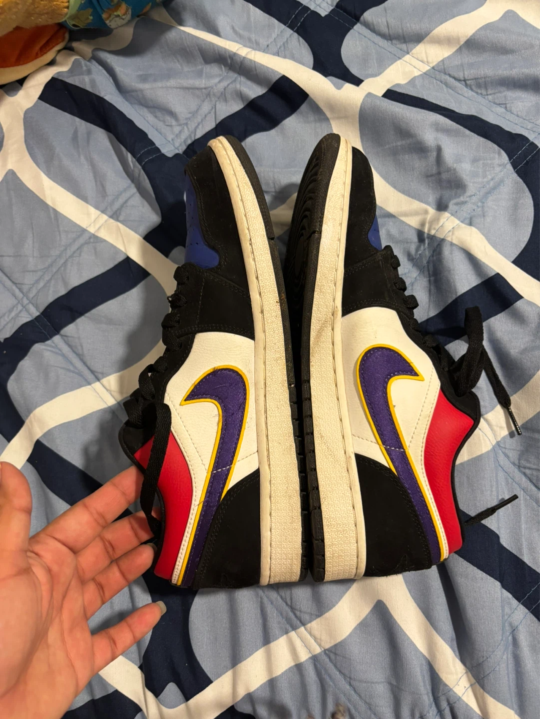 Air Jordan 1 Low Multi-Color Sneakers - photo 2