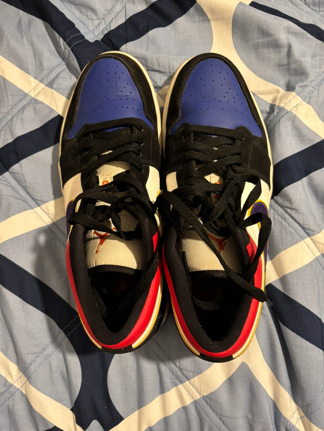 Air Jordan 1 Low Multi-Color Sneakers