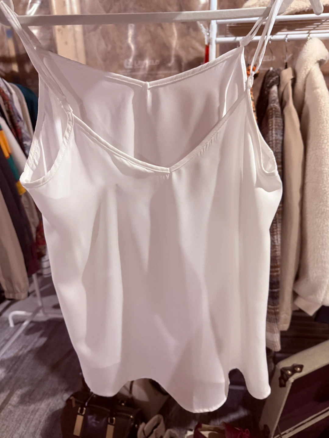 White  and red AMISU Camisole Top - photo 4