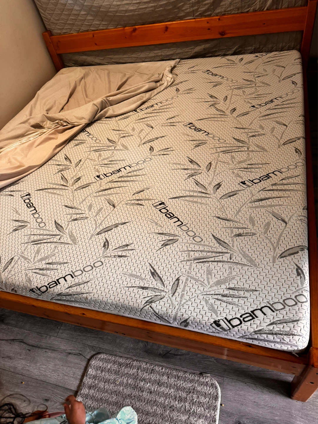 King size Memory foam Bamboo Mattress - photo 3