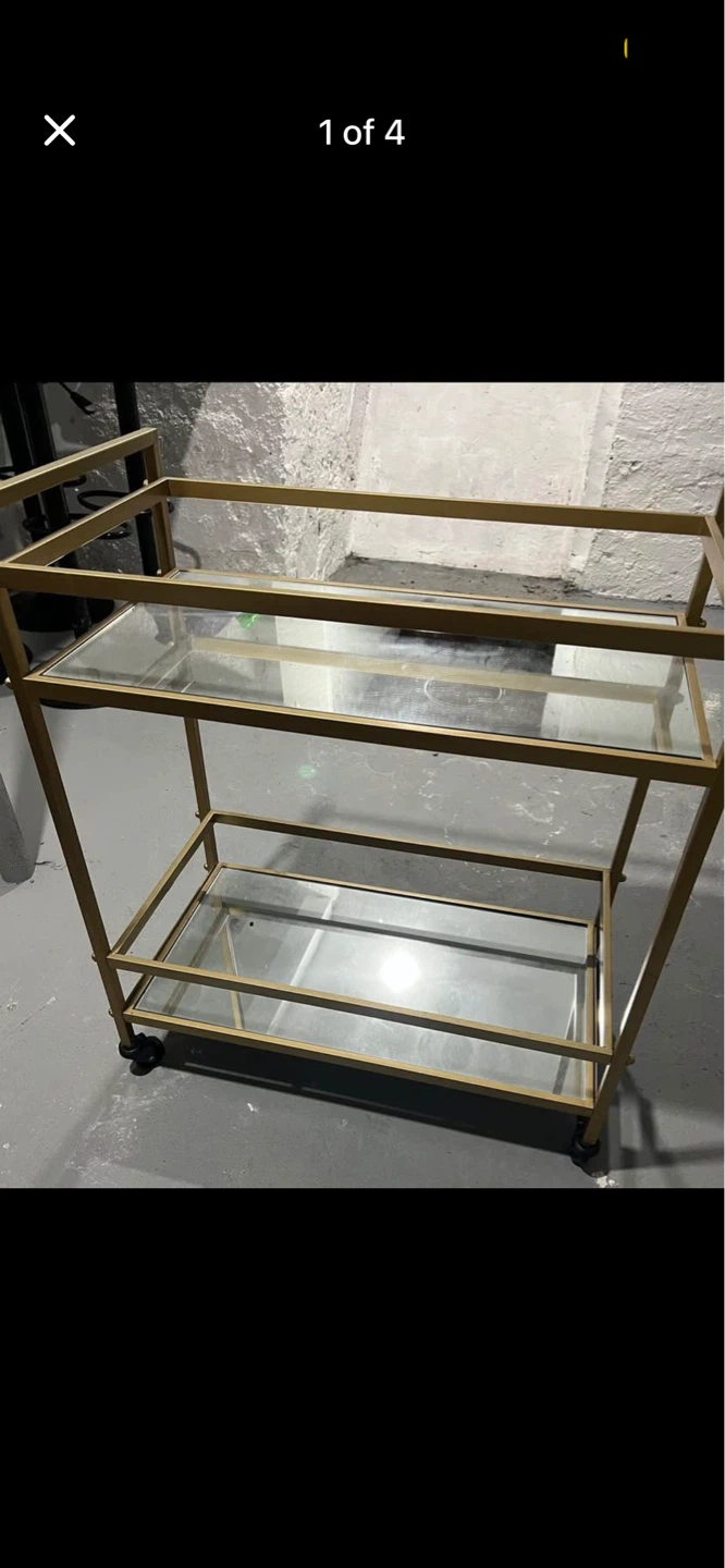 Minibar - Utility cart, bronze color - photo 5