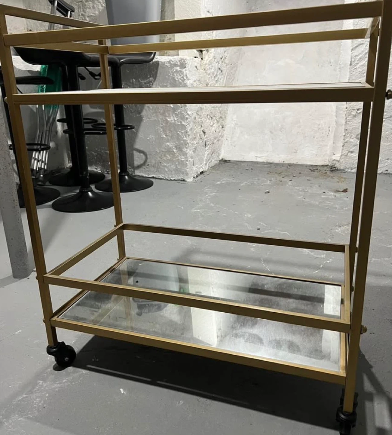 Minibar - Utility cart, bronze color