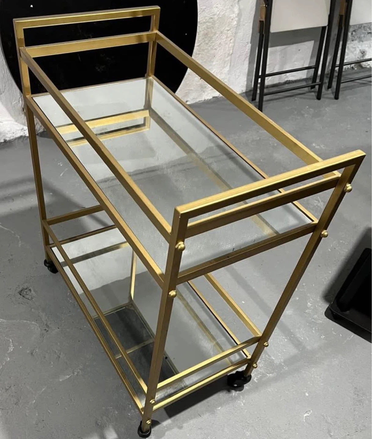 Minibar - Utility cart, bronze color - photo 2
