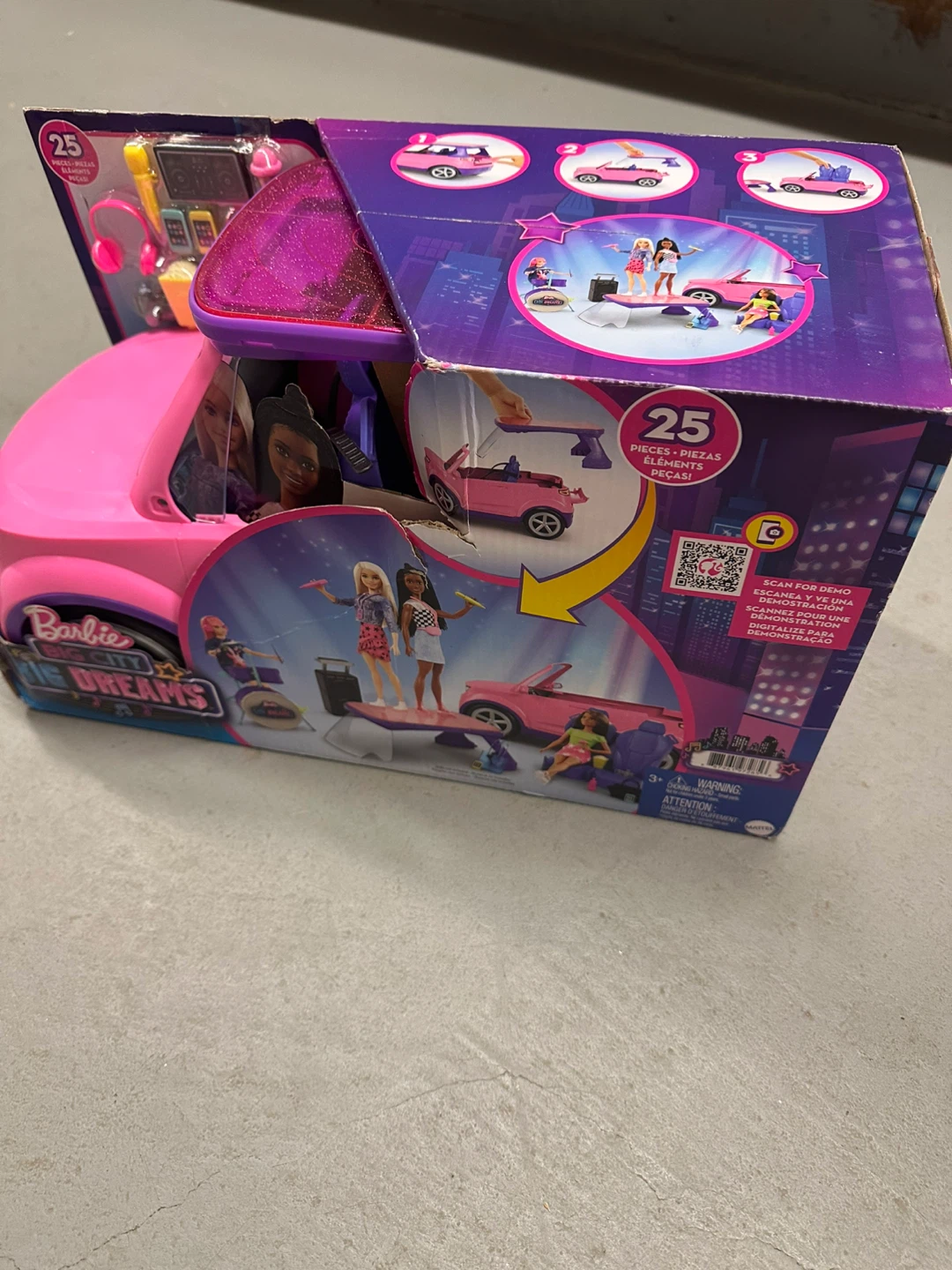 Barbie Big City Big Dreams Convertible and Playset
