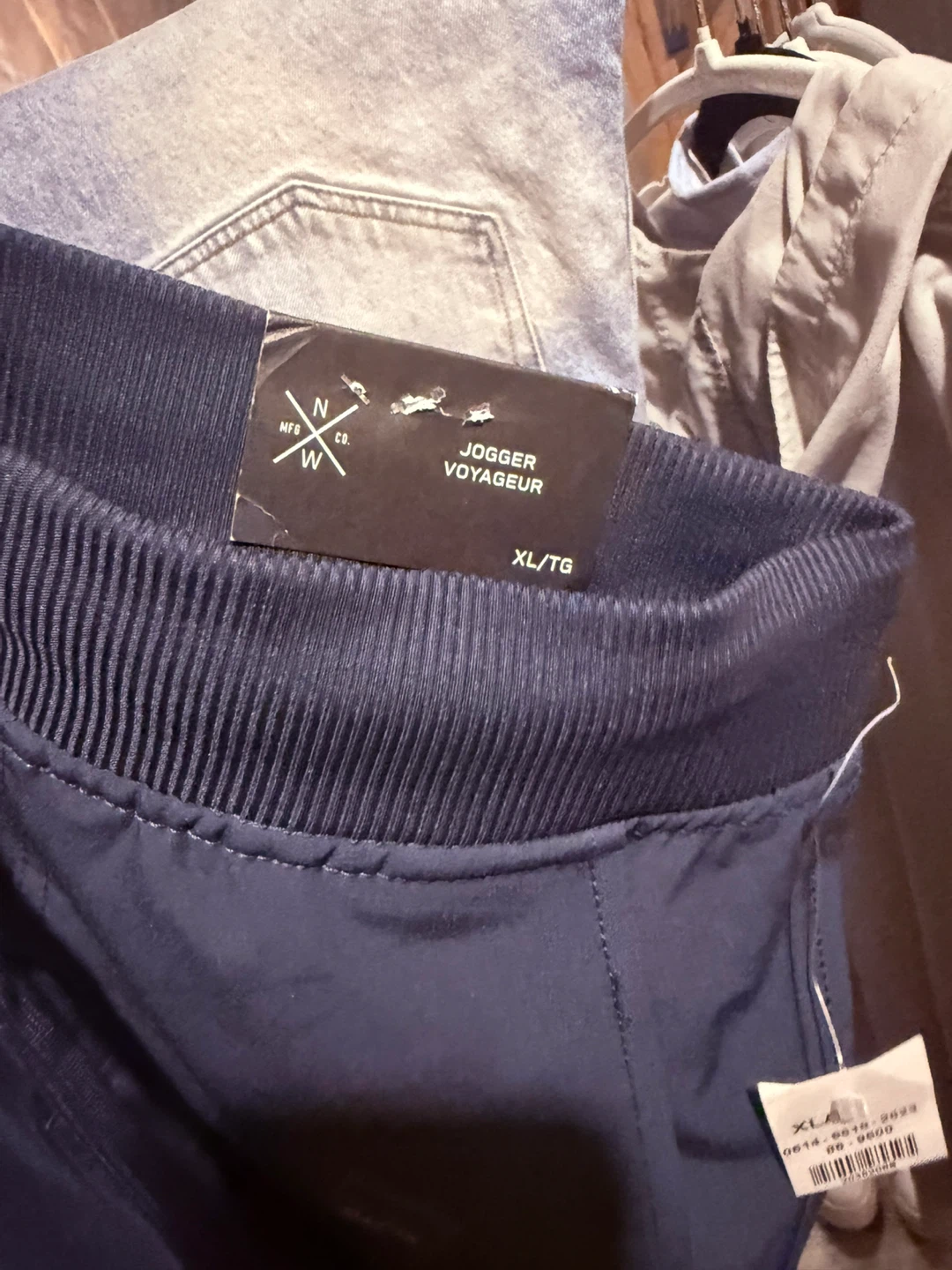 Nisolo MFG CO. Jogger Voyageur Pants XL/TG Navy - photo 4