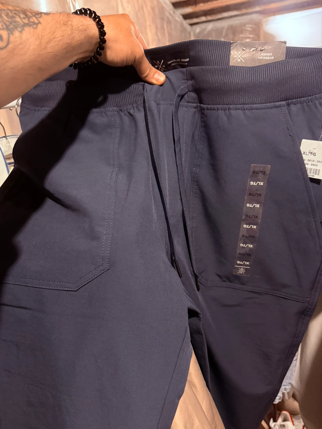 Nisolo MFG CO. Jogger Voyageur Pants XL/TG Navy - photo 5