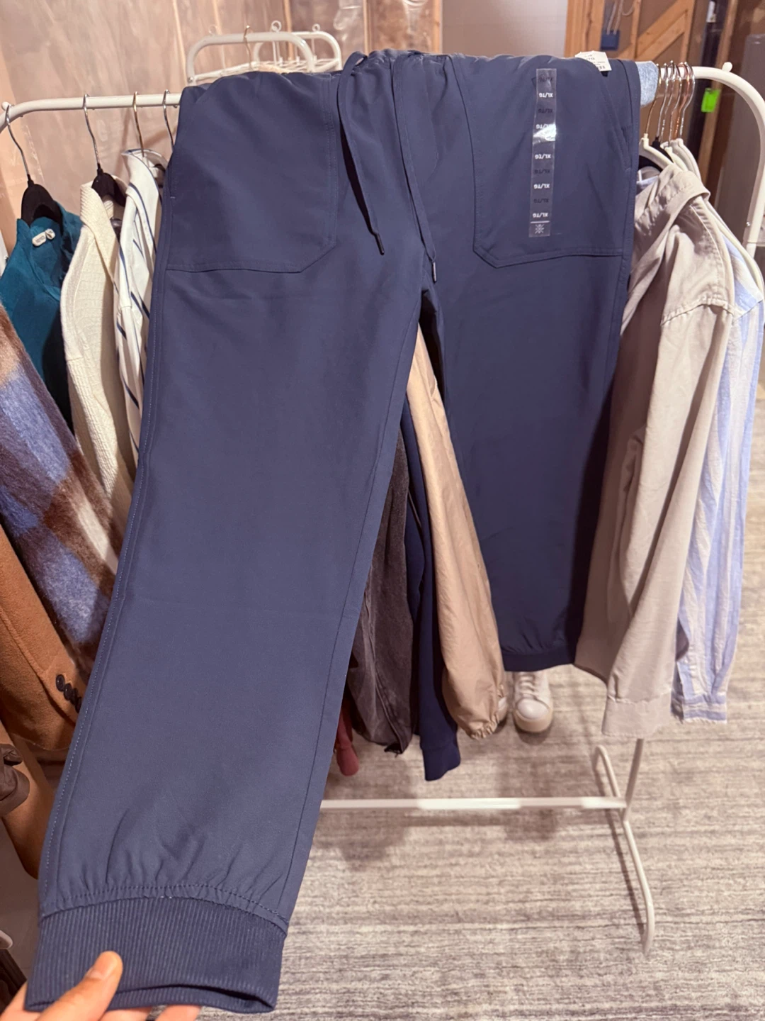 Nisolo MFG CO. Jogger Voyageur Pants XL/TG Navy - photo 3