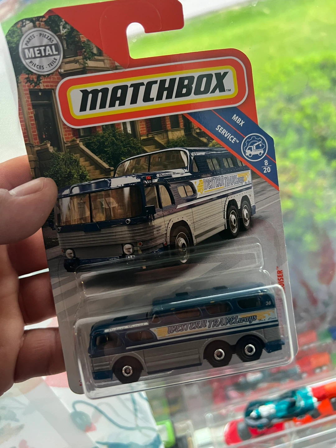 Matchbox '55 GMC Scenic Cruiser Diecast Bus