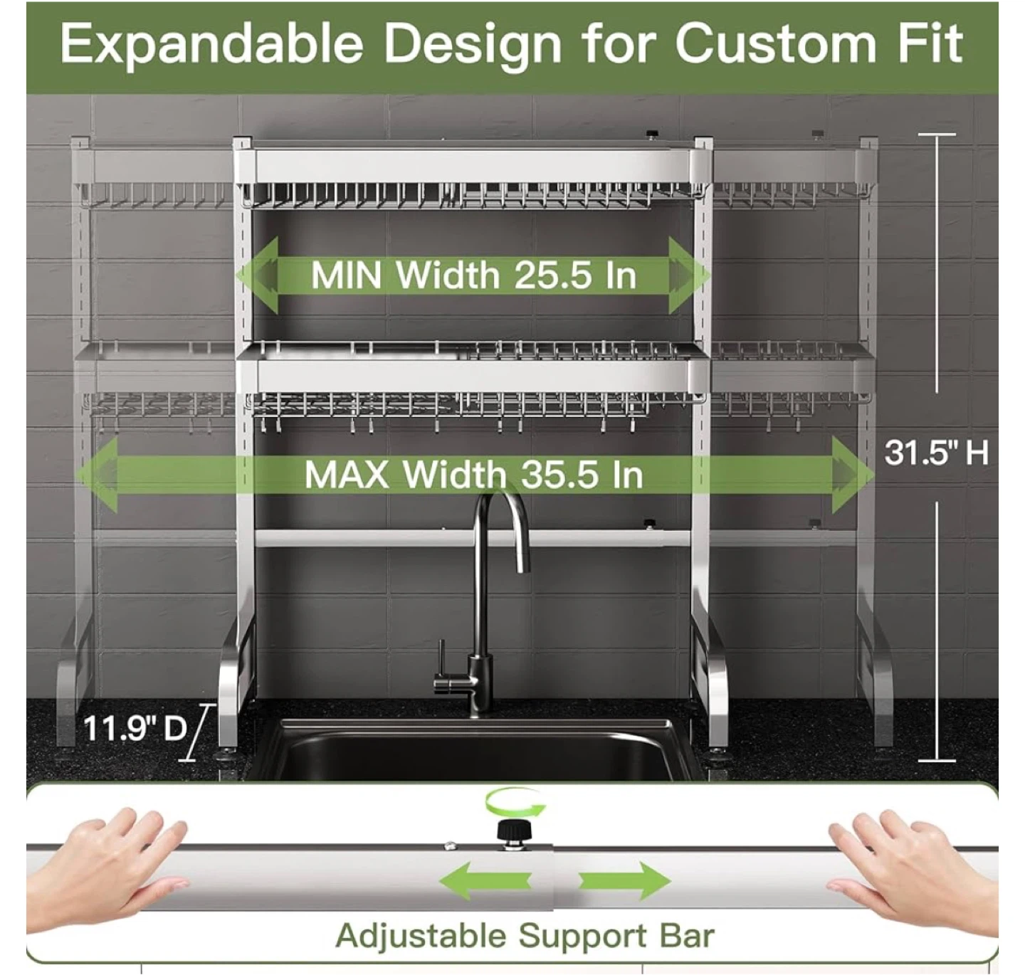Multi-Functional Tiered Storage Rack - photo 2
