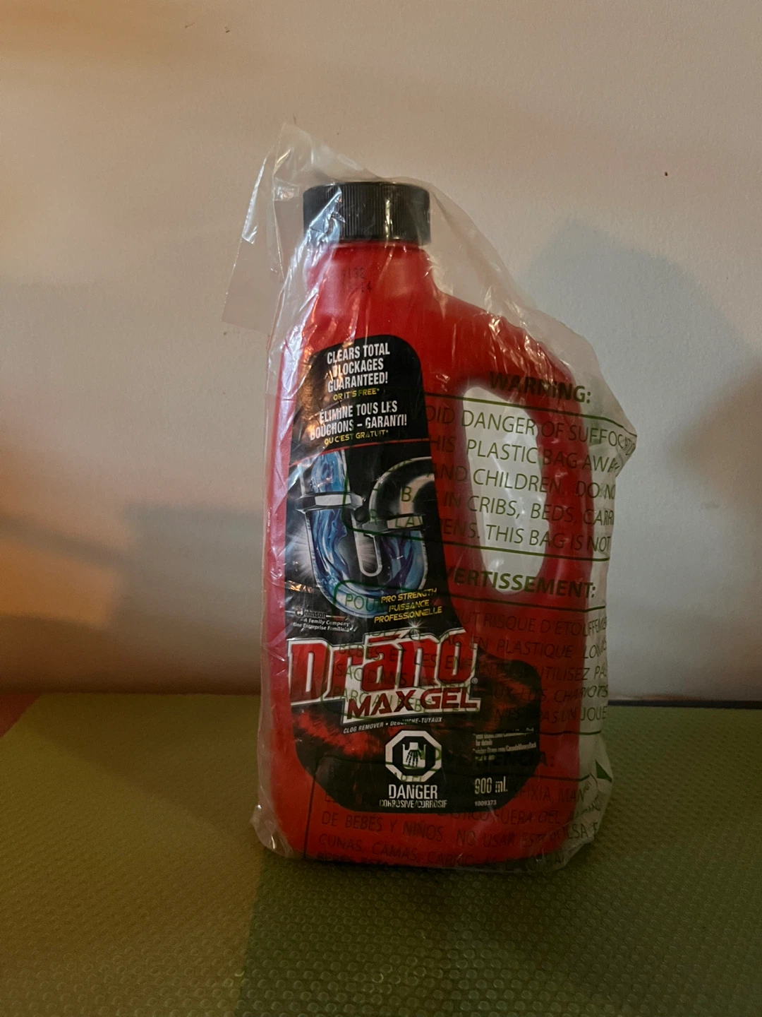 Drano Max Gel Drain Clog Remover 900 mL - photo 3