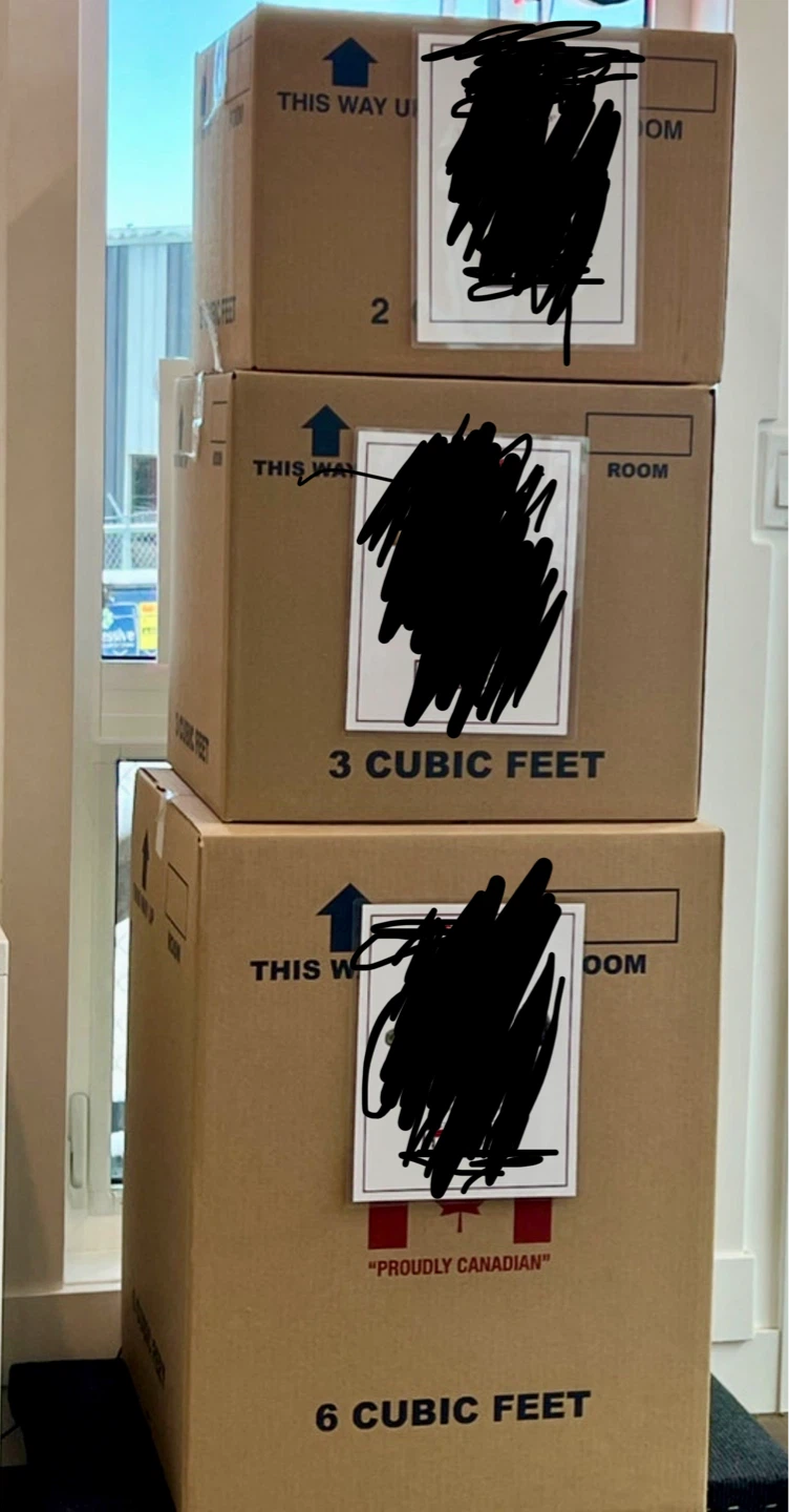 ASAP- need professional moving boxes