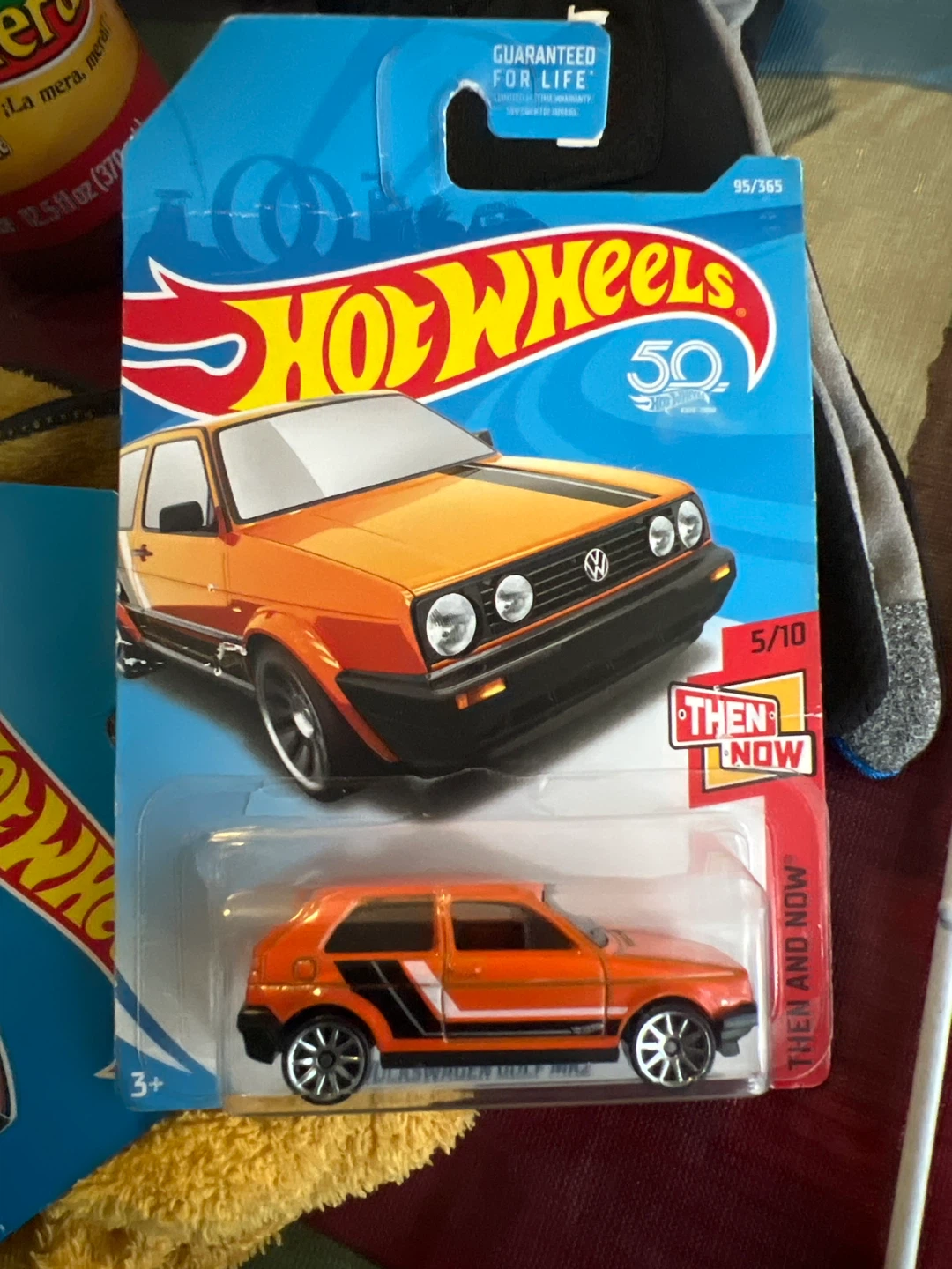 Hot Wheels Volkswagen Golf MK2 Then and Now 5/10 Die-Cast Car