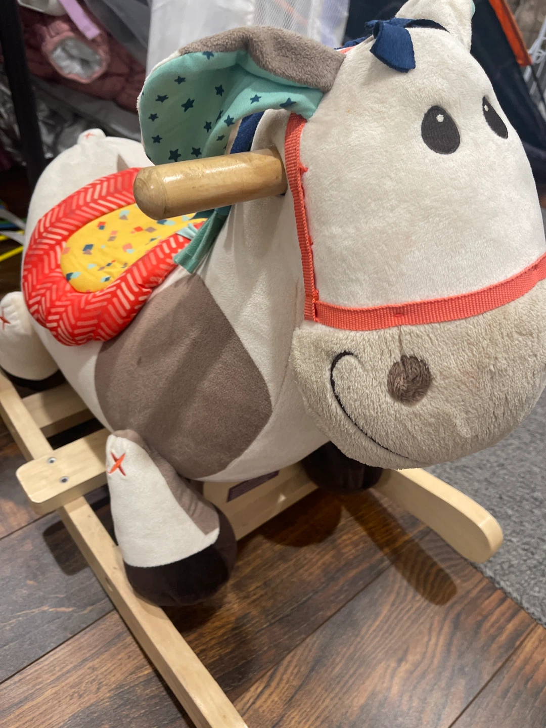 Plush Rocking Horse Toy - photo 3