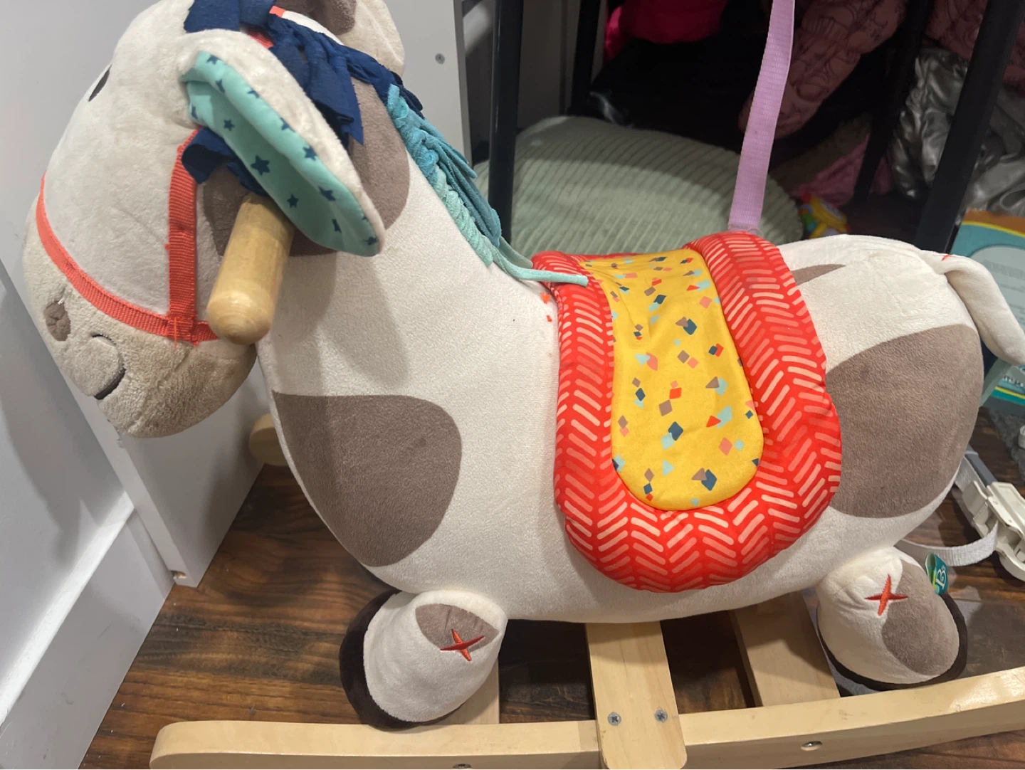 Plush Rocking Horse Toy