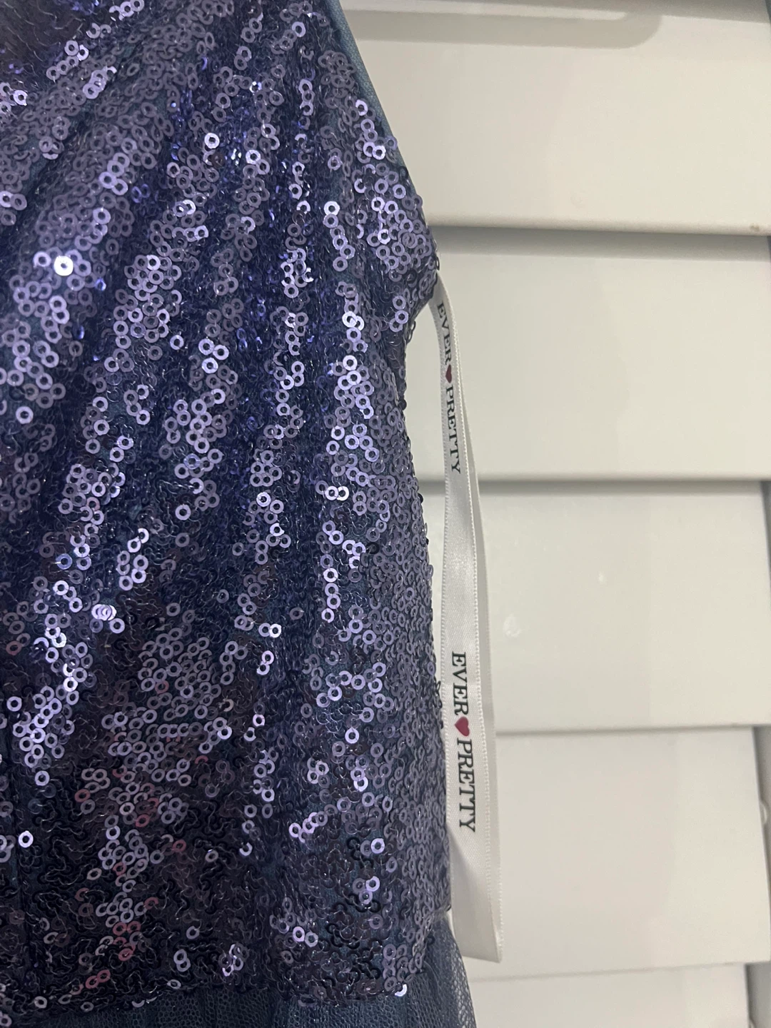 Ever-Pretty Sequin Tulle Maxi Dress - photo 2