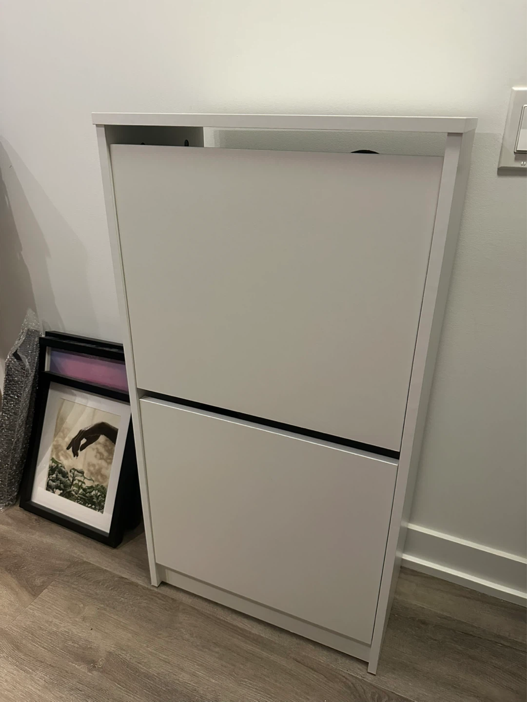 IKEA BISSA Shoe Cabinet - White - photo 3