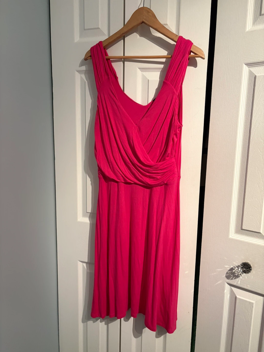 Venus Pink Ruched Sleeveless Dress - photo 2