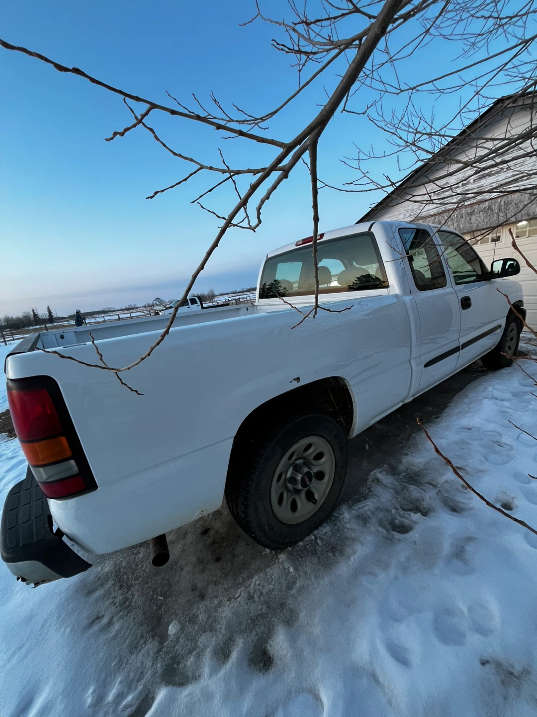 White GMC Sierra Pickup Truck - photo 4