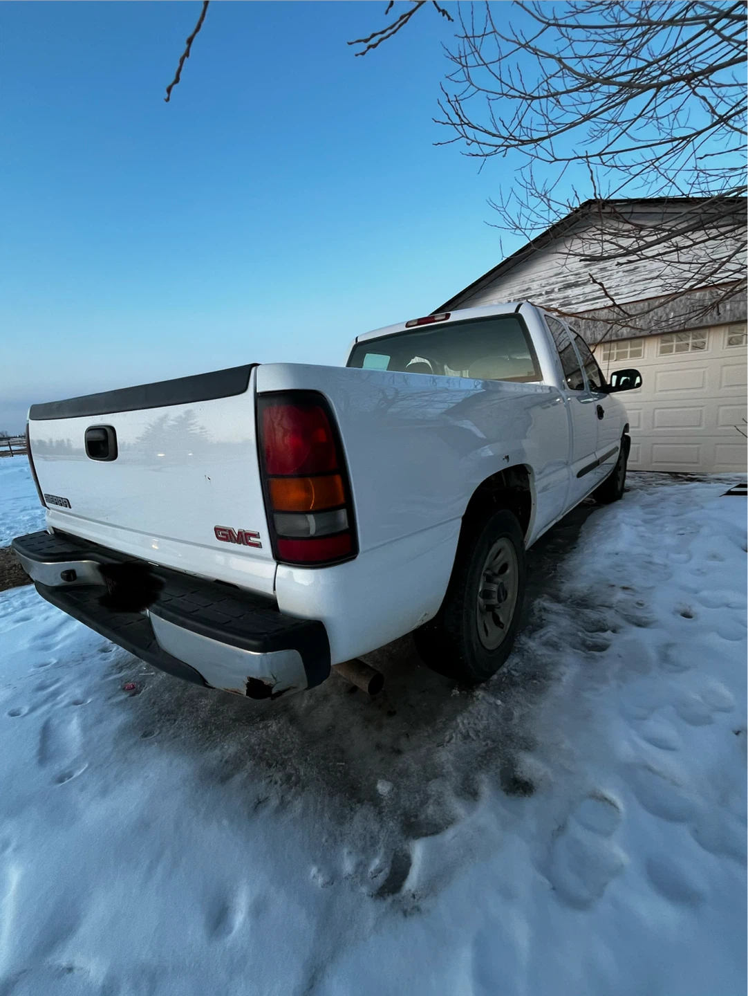 White GMC Sierra Pickup Truck - photo 5