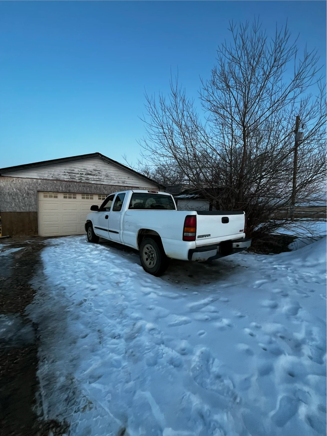White GMC Sierra Pickup Truck - photo 3