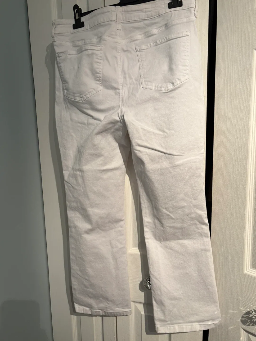White NYDJ Barbara Bootcut Jeans - photo 3